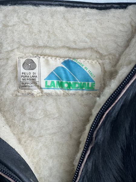 Rare 1970s Italian Yeti Fur Winter Boots by La Mondial