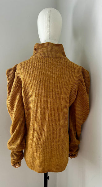 1980's High Neck Knited Jumper