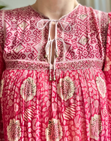 1970’s Original Indian Gauze Dress
