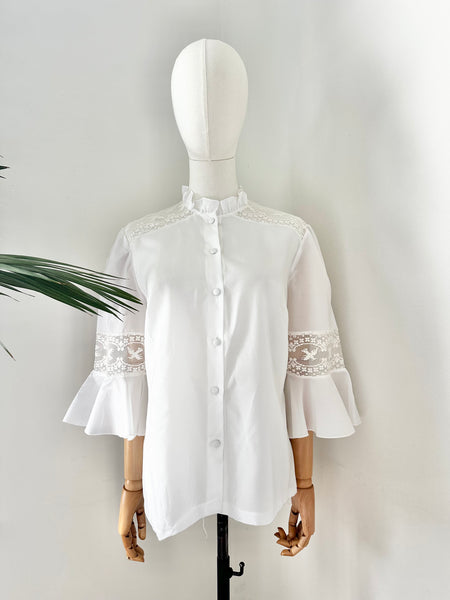 70's Lace Blouse