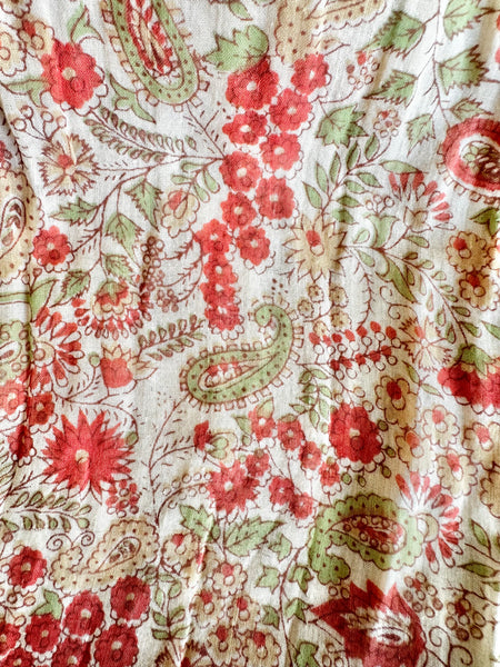 1970's Indian Cotton Gauze Dress