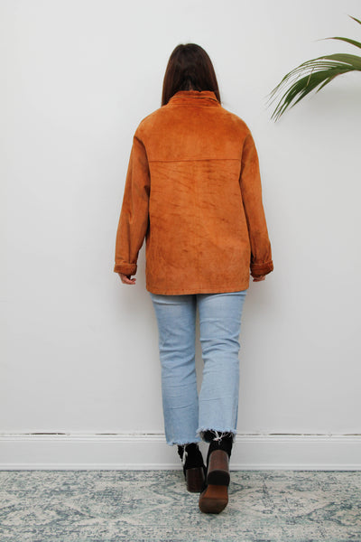 Vintage Western Suede Fringe Jacket | Bohemian Brown Tassel Statement