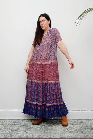 1970s Rare Indian Cotton Dresses | Block Prints, Kaftans & Maxis | Strobe Vintage strobevintage 1970s Rare Indian Cotton Dresses | Block Prints, Kaftans & Maxis | Strobe Vintage strobevintage