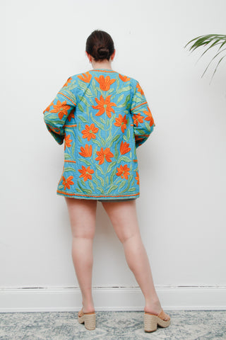 Jimi Hendrix Woodstock Style Bohemian Embroidered Antique Jacket
