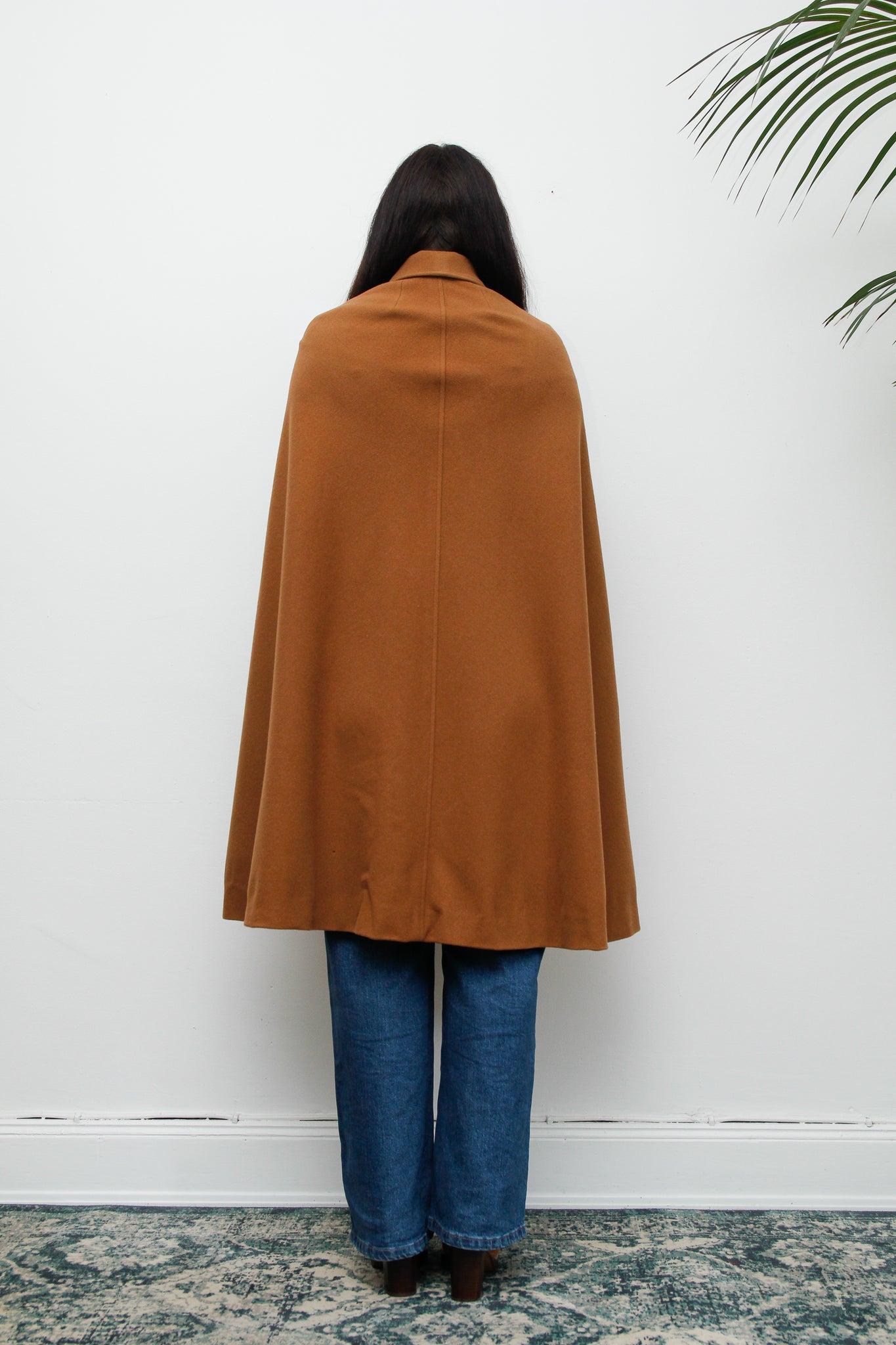 Vintage Jaeger Wool Cape Coat 1970's