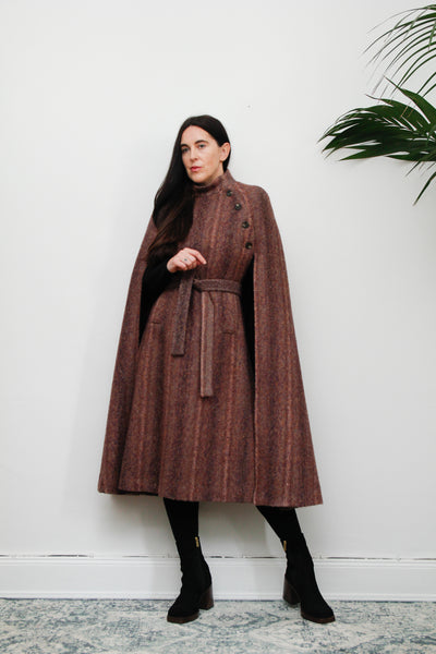 Vintage Irish Wool Cape by Jimmy Hourihan