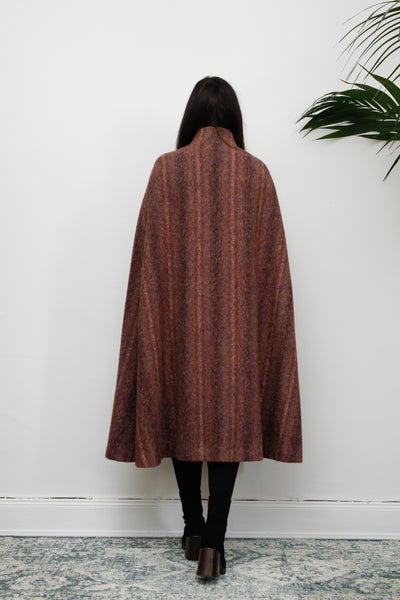 Vintage Irish Wool Cape by Jimmy Hourihan