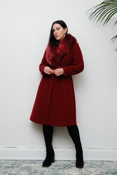 1970's Vintage Wool Penny Lane Princess Coat