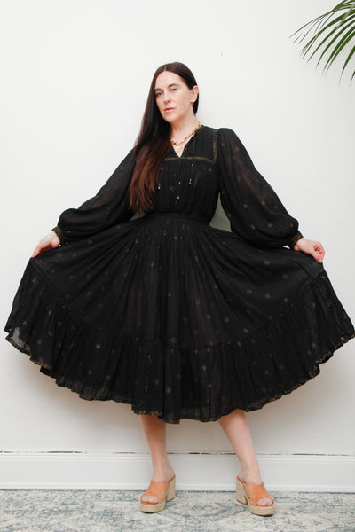 Stunning Indian Cotton Gauze Two-Piece Set