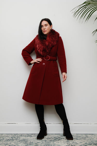 1970's Vintage Wool Penny Lane Princess Coat