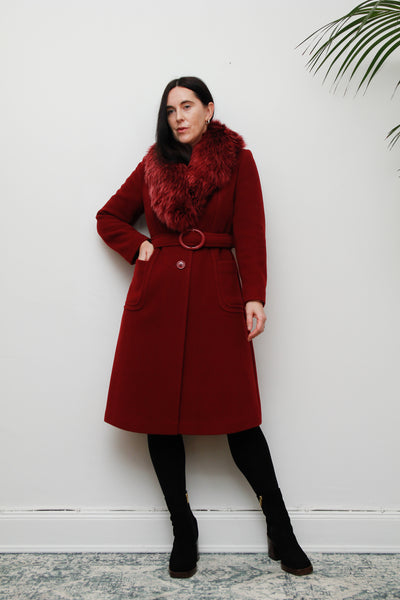 1970's Vintage Wool Penny Lane Princess Coat