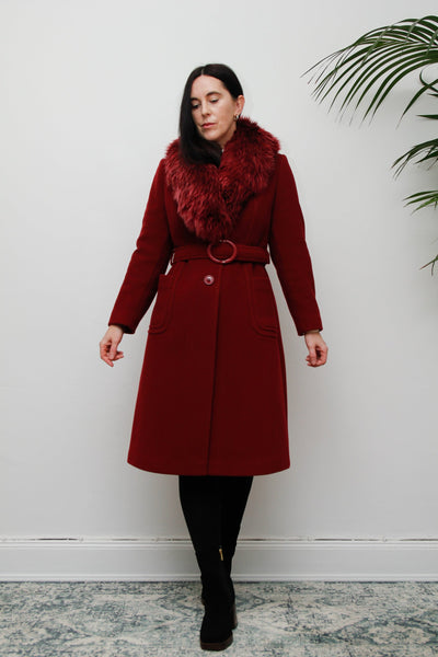 1970's Vintage Wool Penny Lane Princess Coat