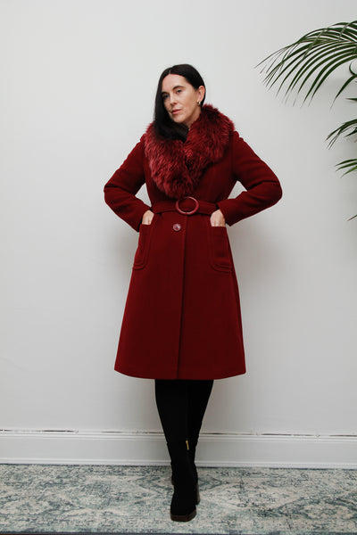 1970's Vintage Wool Penny Lane Princess Coat