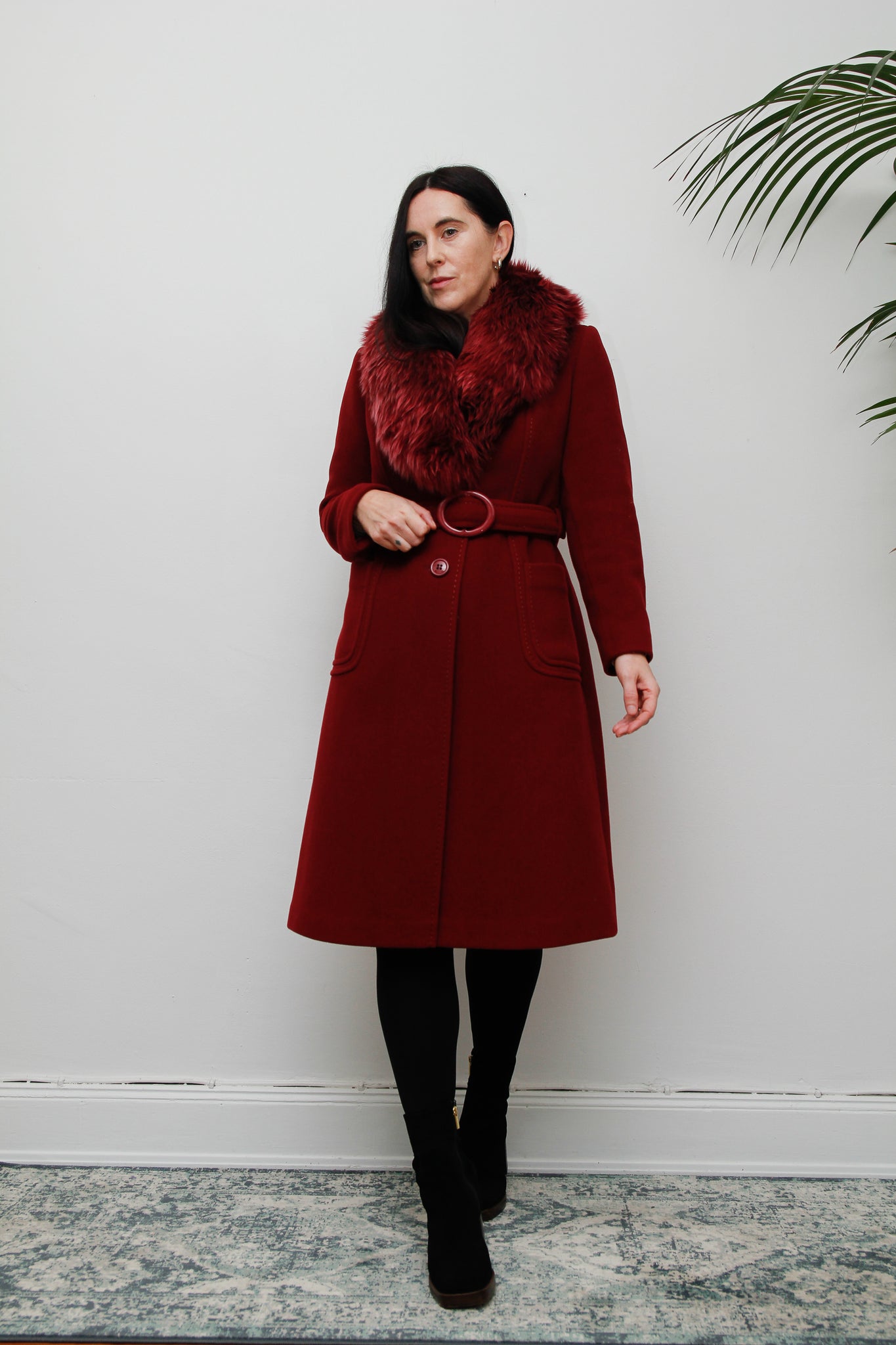 1970's Vintage Wool Penny Lane Princess Coat