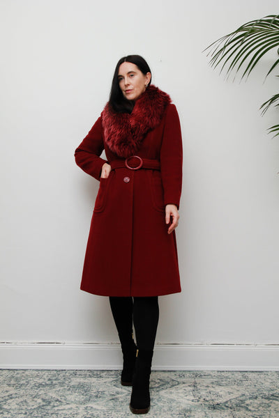 1970's Vintage Wool Penny Lane Princess Coat