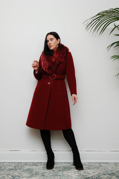 1970's Vintage Wool Penny Lane Princess Coat