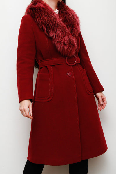 1970's Vintage Wool Penny Lane Princess Coat