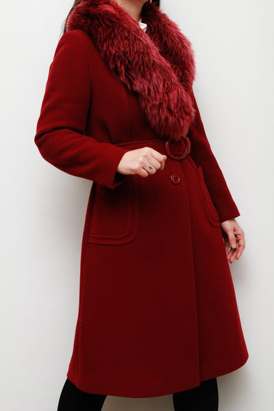 1970's Vintage Wool Penny Lane Princess Coat