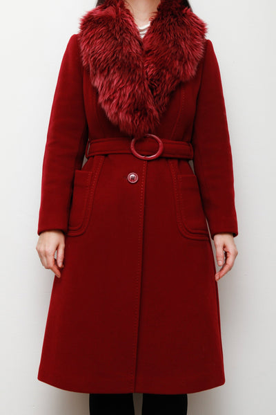 1970's Vintage Wool Penny Lane Princess Coat