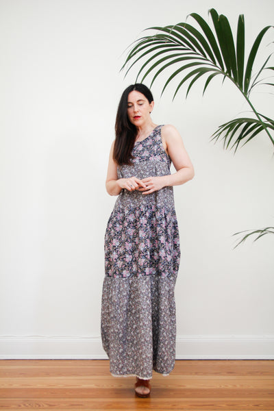 Copy of 1970's Ditsy Floral Cotton Maxi