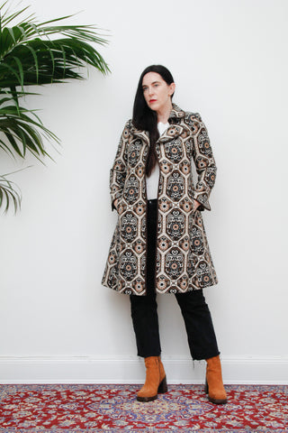 70s Tapestry Abstract Coat