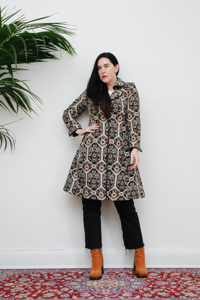 70s Tapestry Abstract Coat